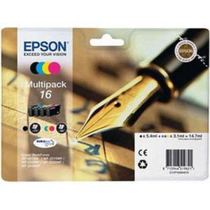 Epson 4 x tusz CMYK Nr 16, T1626, C13T16264010 - 2824988956