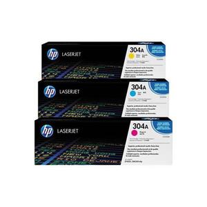 HP 3 x toner CMY (CC531A, CC532A, CC533A) Nr 304A, CF372AM - 2824989115