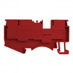 Zczka szynowa 2,5mm2 1P 3-przewodowa zacisk push-in czerwona UL - 2863976135