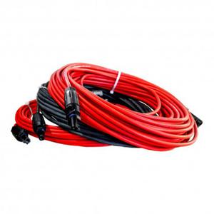 Przeduacz solarny kabel 4mm2 z wtykami MC4 czarny/czerwony 1 - 50m - 2866474837