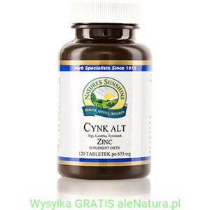 NSP Cynk ALT - Nature's Sunshine 120 tabletek - 2859174467