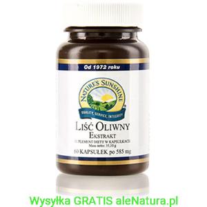 NSP Olive Leaf - Ekstrakt Li Oliwny Nature's Sunshine 60 kapsuek - 2859174499