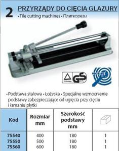 PROLINE PRZYRZD DO CICIA GLAZURY ROZMIAR 600 mm - 75560 - 2853261319