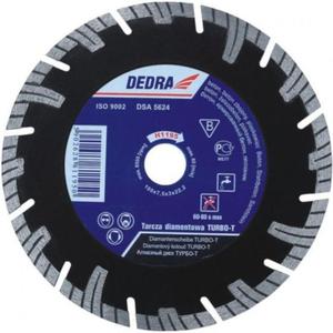 DEDRA TARCZA DIAMENTOWA DO CICIA I SZLIFOWANIA 115 mm/22,2 mm -H1192 - 2835889255