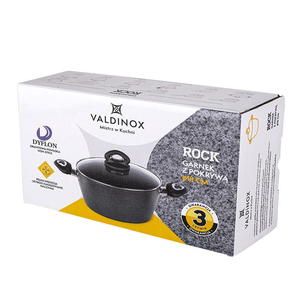 Garnek Valdinox rock 18cm - na indukcj - 2875526132