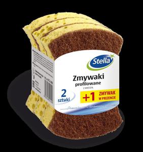 Zmywaki profilowane z miedzi 2szt + 1szt GRATIS. STELLA - 2878253814