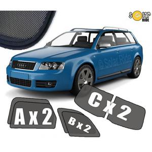 Zasonki / roletki / osony przeciwsoneczne dedykowane do Audi A4 B6 Avant 2000-2006