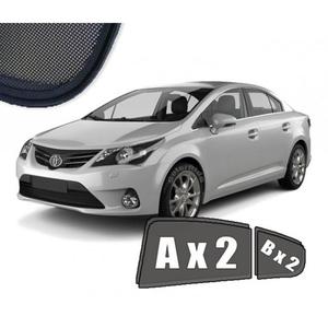 Zasonki / roletki / osony przeciwsoneczne dedykowane do Toyota Avensis 3 III Sedan T27 (2009-2018) - 2861322147