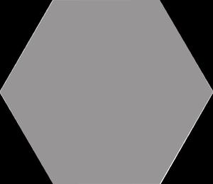 Hex 25 Basic Grey 22x25 Pytka heksagonalna - 2862548302