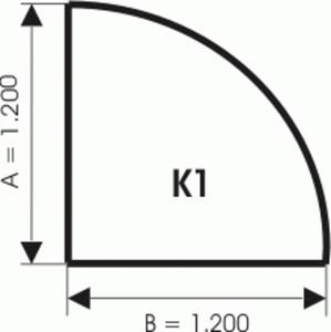 Podstawa szklana pod piec wolnostojcy K1 - 2833271844