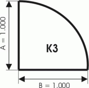 Podstawa szklana pod piec wolnostojcy K3 - 2833271846