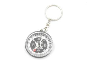 BRELOK DO KLUCZY Z KOMPASEM KEY RING WITH COMPASS - 2873354818