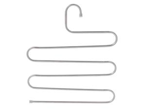 WIESZAK NA SPODNIE DO SZAFY GARDEROBY NA 5 PAR TROUSER HANGER FOR WARDROBE CLOSET FOR 5 PAIRS - 2871224669