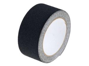 TAMA OCHRONNA ANTYPOLIZGOWA 2,5CMX5M CZARNA ANTI-SLIP PROTECTIVE TAPE 2,5CMX5M BLACK - 2871637760