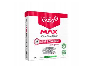 MAX SPIRALE NA KOMARY - STOP KOMAROM 6 szt MAX MOSQUITO SPIRALS - STOP MOSQUITO ROOM 6 pcs - 2874068326