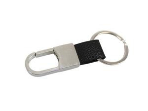 BRELOK, BRELOCZEK, KARABICZYK EKOSKRA - CZARNY KEYRING, KEY RING, ECO LEATHER SNAP HOOK - BLACK - 2875641376