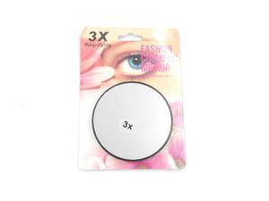 LUSTERKO DO MAKIJAU Z PRZYSSAWK / 3X POWIKSZENIE MAKEUP MIRROR WITH SUCTION CUP / 3X MAGNIFICATION - 2877143248