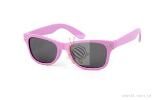 OKULARY PRZECIWSONECZNE NERDY RÓOWE SUNGLASSES - NERDES - PINK