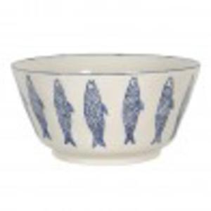 Ceramiczna Miska z Motywem Ryb Clayre & Eef - 2872021277
