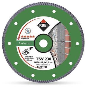 TSV 125 SUPERPRO tarcza diamentowa Rubi - 2832110322