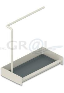 Piuro Sink - organizer na akcesoria do mycia naczy/ jedwabny szary 10.507.S - 2877834143