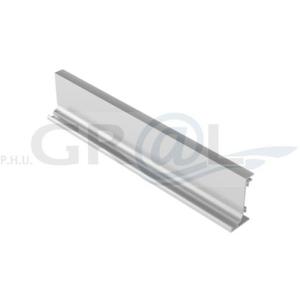 Listwa aluminiowa L - LED z maskownic kolor anoda czarna C-35 - 2861351866