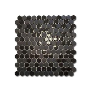 EL CASA Enamel Hexagon Negro Mix Soft/Brillo 30,8x29,8 - 2873810737