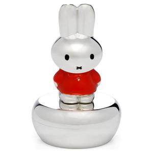 Srebrne pudeko na pierwszy zbek lub pukiel wosw Miffy grawer | Rozmiar: Fi 39x59 mm | SKU: ZV6877061 - 2868801236