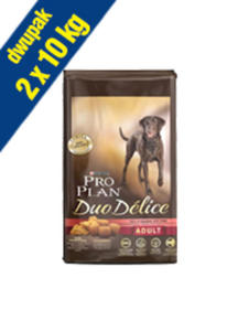 PRO PLAN DUO DELICE ADULT OSO Z RYEM 2x10 kg - 2855811000