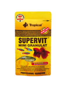 TROPICAL SUPERVIT MINI GRANULAT POKARM DLA RYB 10 g - 2847761729