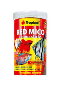 TROPICAL RED MICO COLOUR STICKS POKARM DLA RYB 100 ml - 2835854285