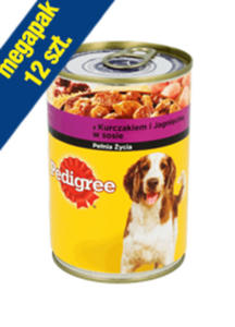 PEDIGREE KARMA DLA PSA - z kurczakiem i jagnicin 12x400 g - 2856348042