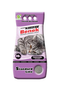 SUPER BENEK LAWENDA - WIREK BENTONITOWY DLA KOTA 10 l - 2853746003