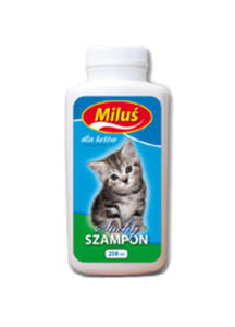 MILU SUCHY SZAMPON PIELGNACYJNY DLA KOTW 250 ml - 2844105094