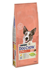 DOG CHOW ADULT ACTIVE 2x14 kg