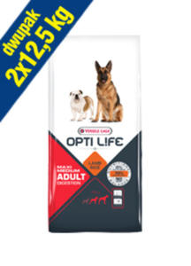 VERSELE-LAGA OPTI LIFE ADULT DIGESTION MEDIUM & MAXI 2x12,5 kg - 2858259187