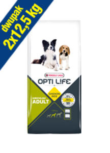 VERSELE-LAGA OPTI LIFE ADULT MEDIUM 2x12,5 kg - 2858001182