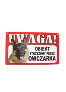 TABLICZKA OSTRZEGAWCZA OBIEKT STRZE - 2858402576