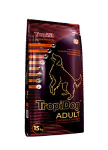 TROPIDOG SUPER PREMIUM ADULT MEDIUM / LARGE KURCZAK I OSO dostpne do wyczerpania zapasw 3 kg - 2856154840