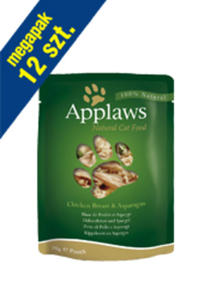 APPLAWS CAT KURCZAK I SZPARAGI W ROSOLE 12x70g - 2850925052