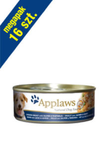 APPLAWS DOG MOKRA KARMA DLA PSA - PIER Z KURCZAKA, OSO I WARZYWA 16x156g - 2857460432