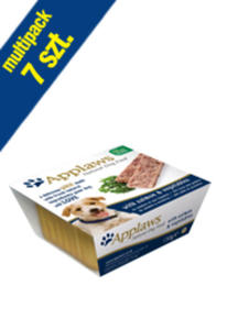 APPLAWS DOG PASZTET DLA PSA - Z OSOSIEM I WARZYWAMI 7x150g - 2843397104