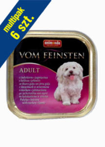 ANIMONDA VOM FEINSTEN KARMA DLA PSA - Z INDYKIEM I JAGNICIN 6x150 g - 2854928708