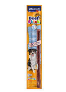 VITAKRAFT BEEF STICK KABANOS Z ELATYN DLA PSA 1 sztuka - 2845439669