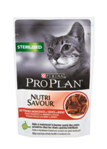 PRO PLAN CAT NUTRISAVOUR STERILISED Z WOOWIN 85 g - 2857032041