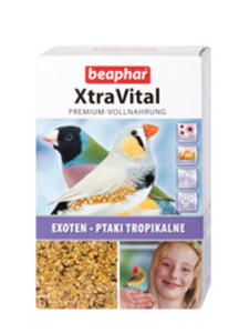 BEAPHAR XTRA VITAL EXOTIC BIRD FEED POKARM DLA PTAKW TROPIKALNYCH 500g - 2835255568