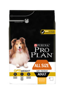 PRO PLAN ADULT LIGHT/ STERILISED 3 kg - 2856565522