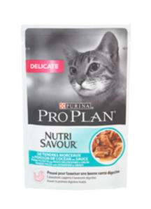 PRO PLAN CAT NUTRISAVOUR DELICATE Z RYB 85 g - 2843397284