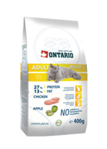 ONTARIO ADULT INDOOR KARMA DLA KOTW 400 g - 2825199131