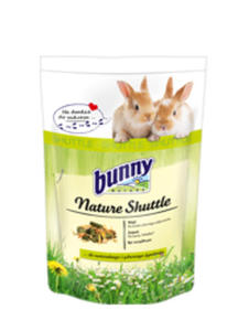 BUNNY NATURE SHUTTLE POKARM PRZEJCIOWY DLA KRLIKW MINIATUROWYCH 600 g - 2852702759